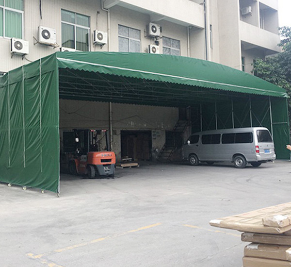 What should we do if there is too much inventory in the factory and no space to store it? Don't worry, there is a mobile warehouse shed to solve all the problems of insufficient storage