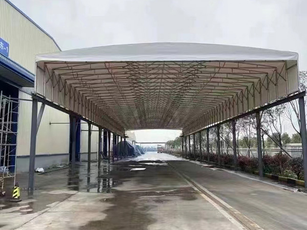 Electric retractable canopy